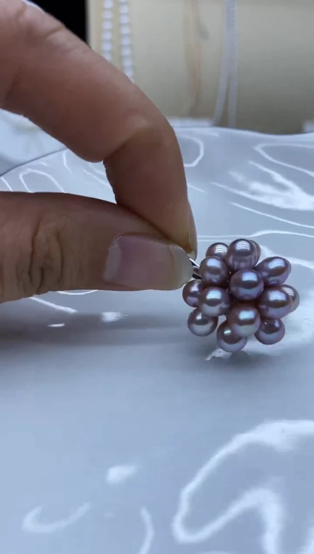 吊坠(不含链)未镶嵌淡水珍珠爆米花万能扣吊坠多样性发其一