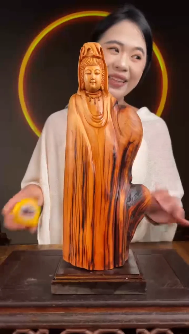 柏木（崖柏）手工摆件,先抢先得! 编号:265