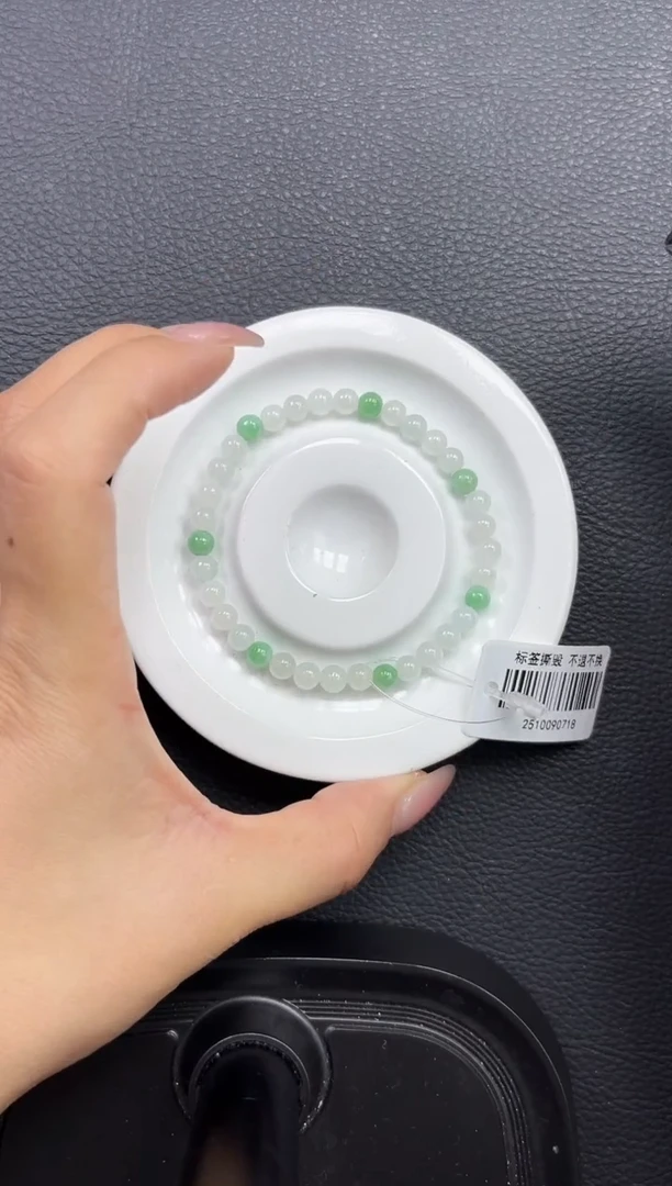 未镶嵌手串翡翠YM799 手串单圈