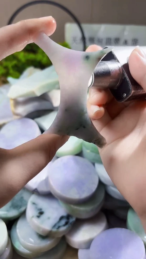 颈饰未镶嵌翡翠翡翠A货 丹 128