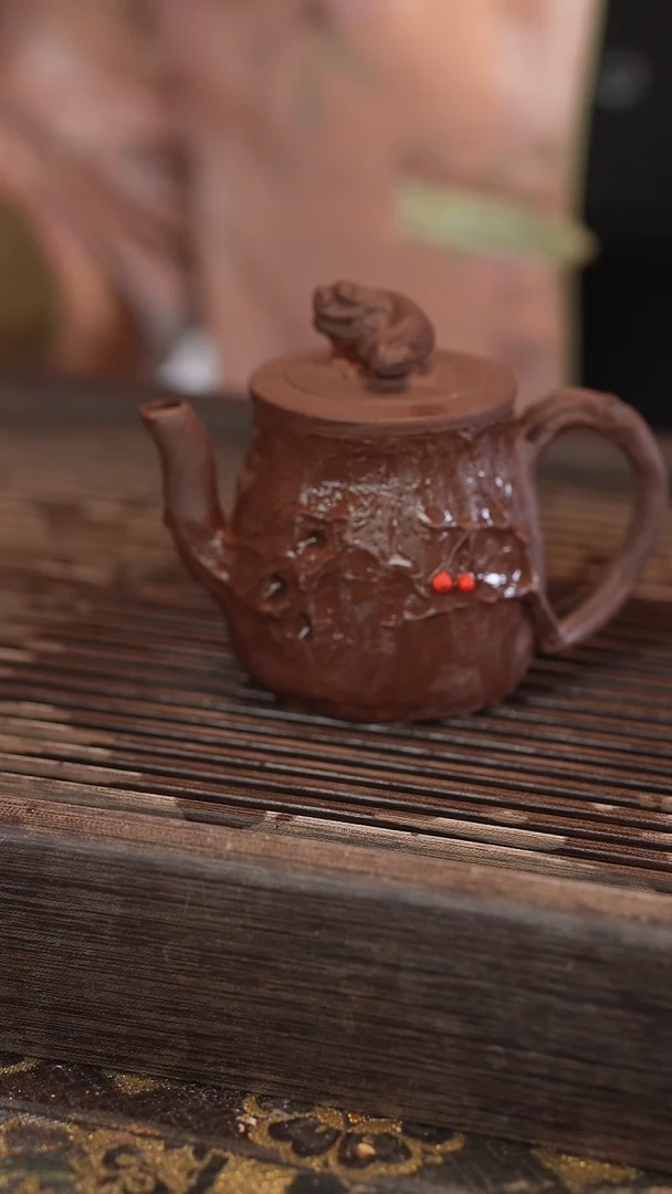 茶壶紫砂原矿手工制作瑕疵150cc