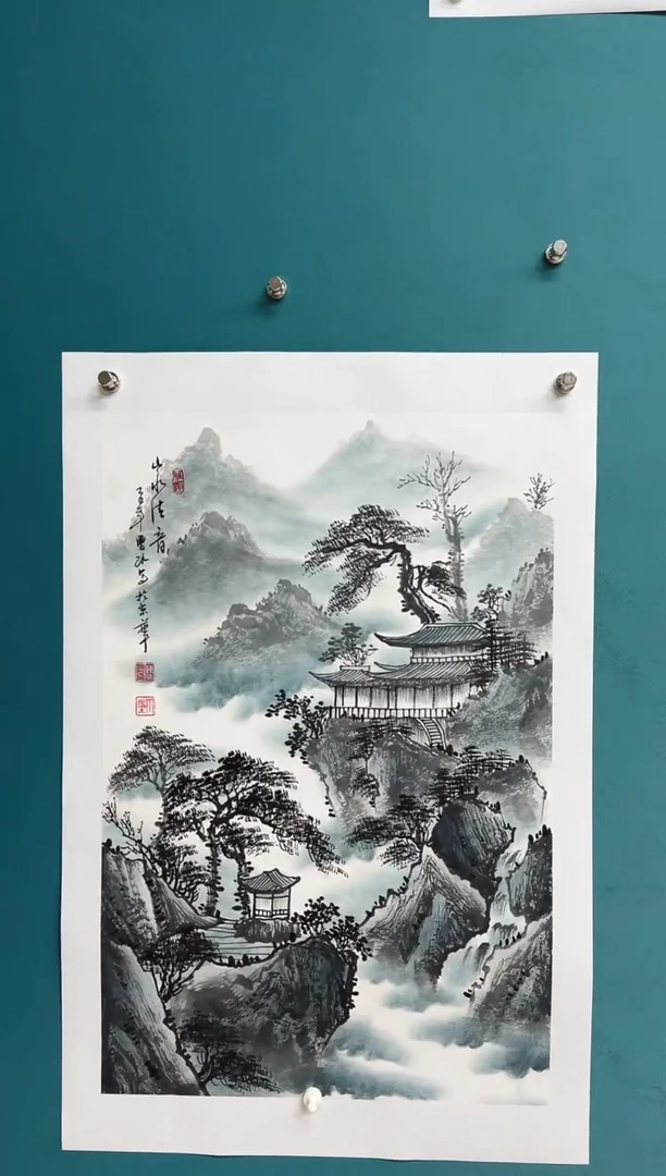 竖款娜兰书院文化艺术作品专属链接