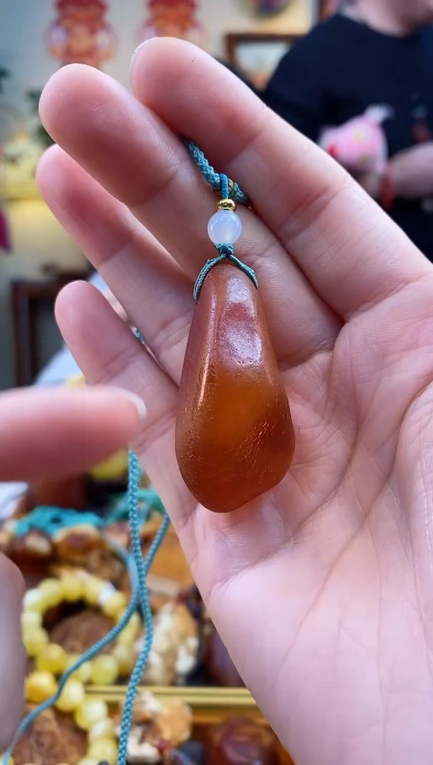 【闪购商品】琥珀颈饰未镶嵌吊坠
