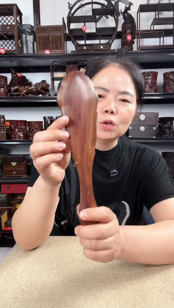 木老李红木工艺品捶背