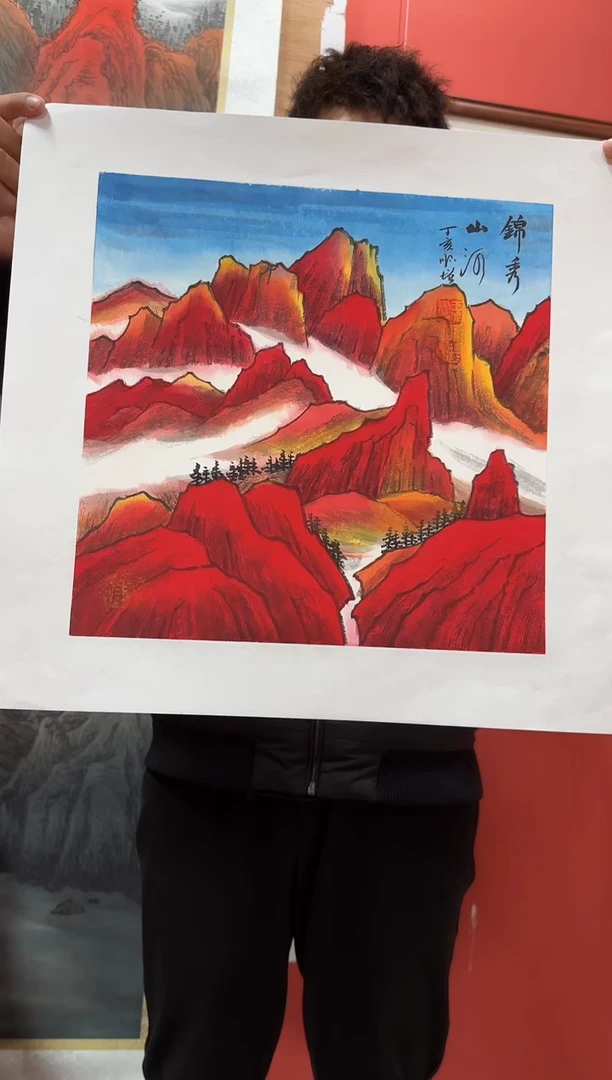 国画王顺增/精品国画/1平尺