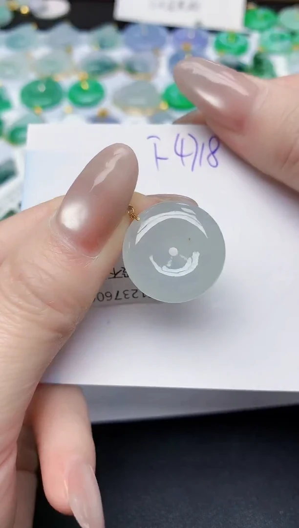 颈饰未镶嵌翡翠天然缅甸A货翡翠百元以上9元证书费自理