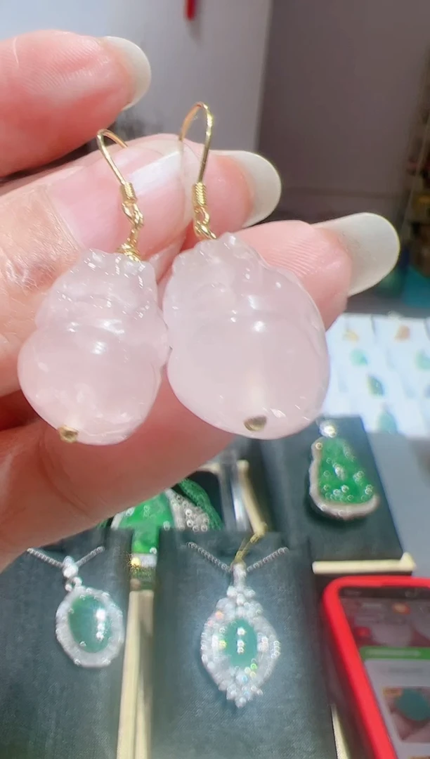 【闪购商品】水晶耳饰未镶嵌202521987