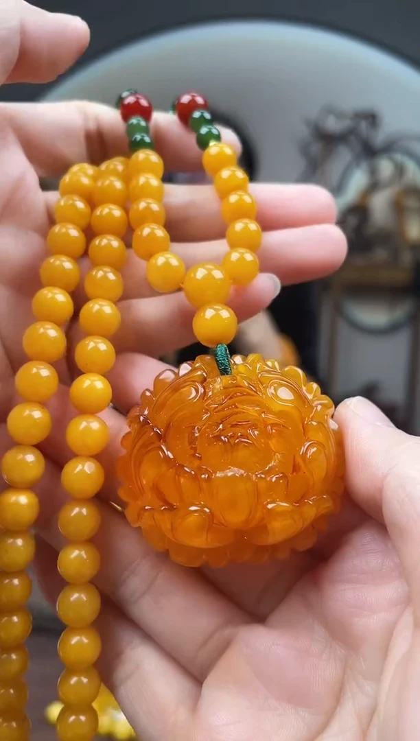 裸石琥珀未镶嵌首饰 假1赔4（多样性发货1件（微瑕