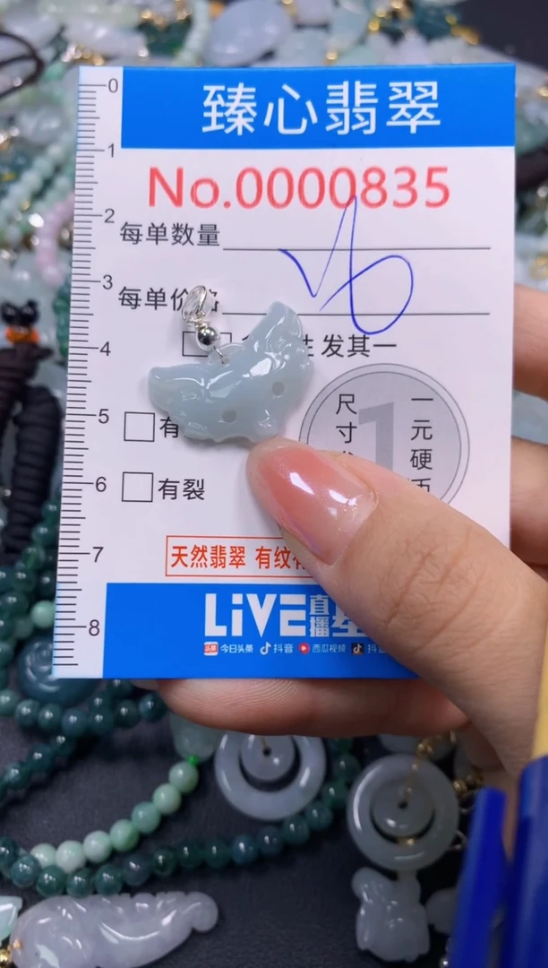 颈饰未镶嵌翡翠835