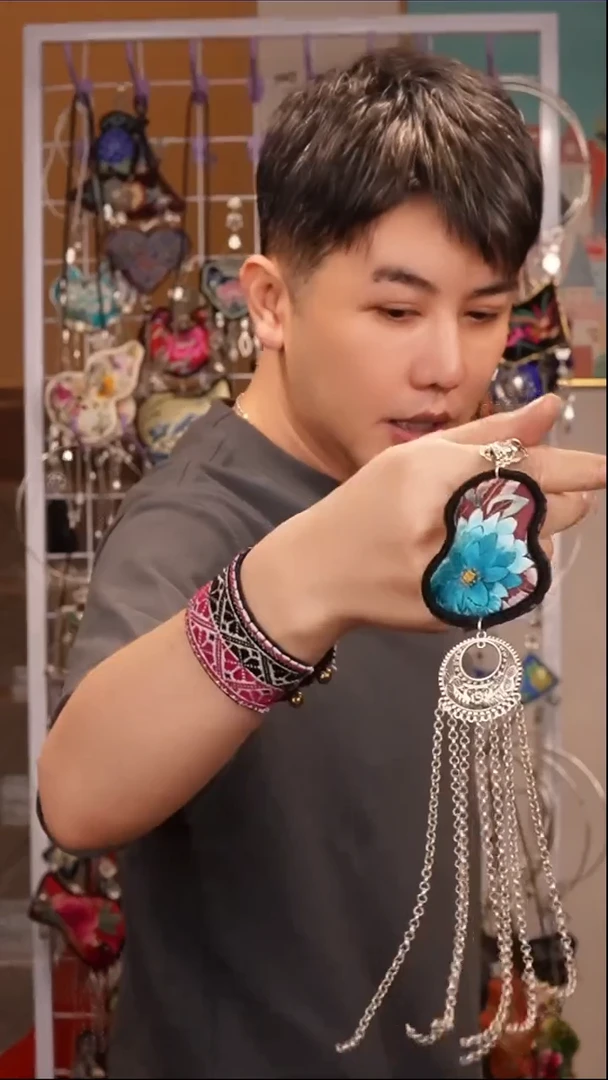 刺绣077  高吉文创  直播老绣