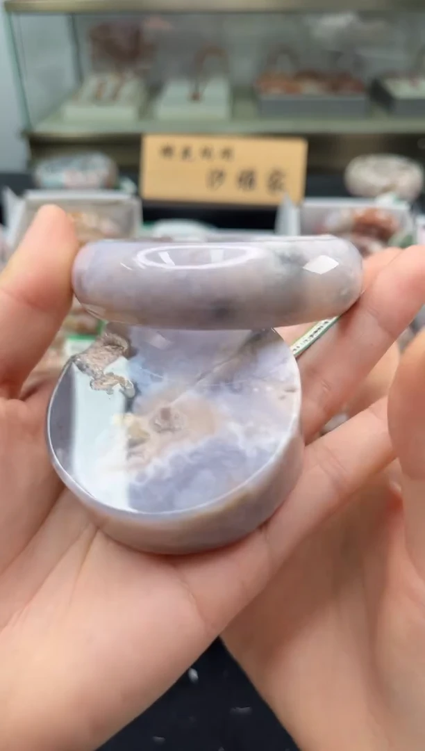 未镶嵌手镯石英质玉60圈口（赠品镯心）1975503