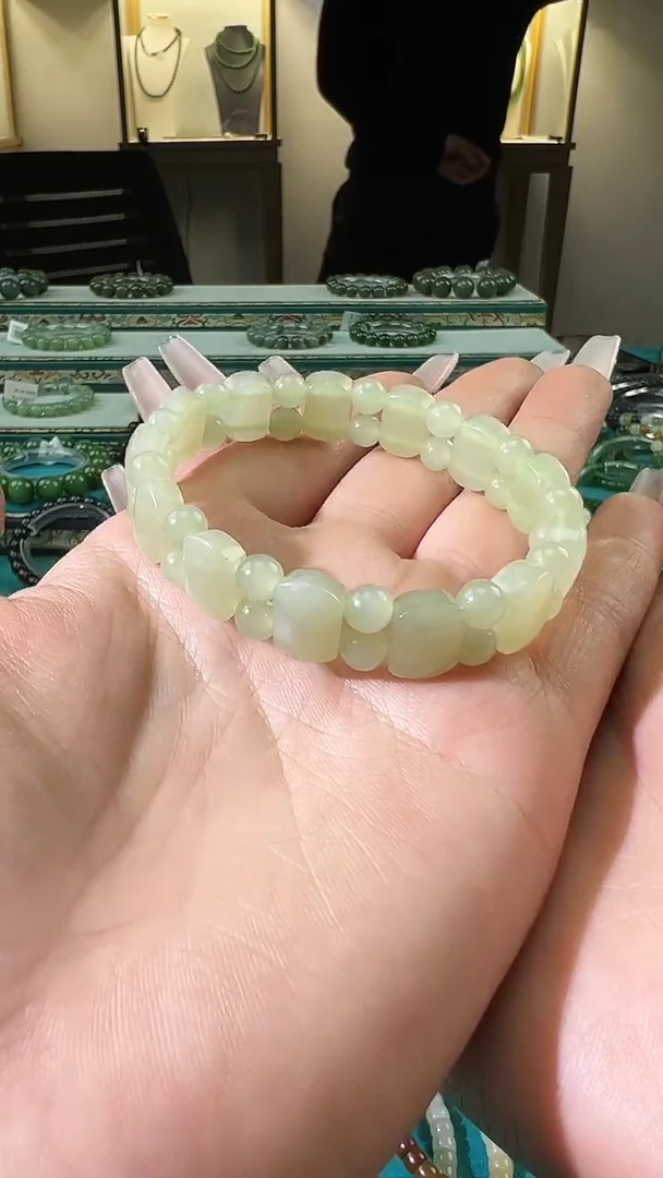 【闪购商品】和田玉手串未镶嵌和田玉手串多样性拍一发一