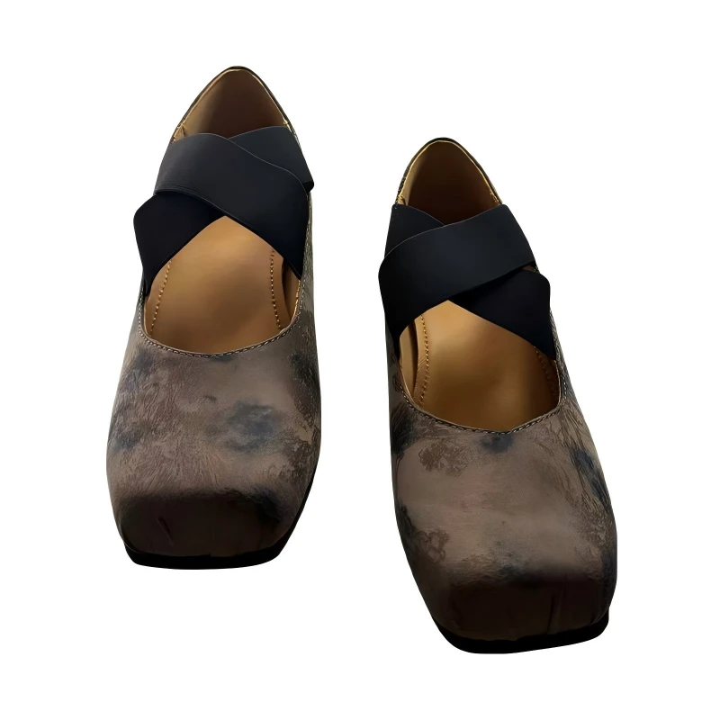 【沈哈哈】桑蚕丝香云纱鞋子新中式YLSXYSXZ-2