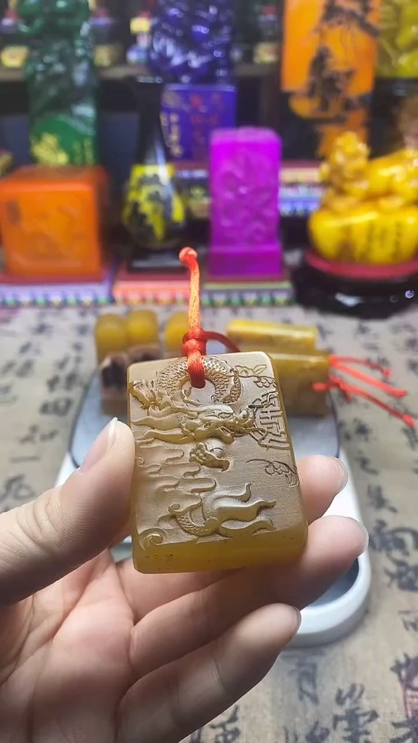 寿山石印石纯天然篆刻石料