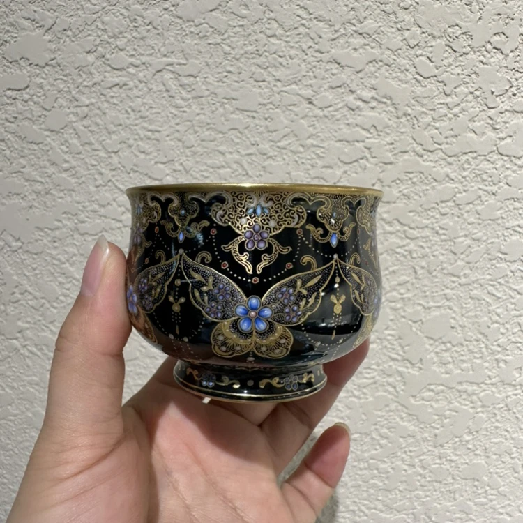 【珽珽溯源】溢珍堂 堆金梦蝶炉式杯 瓷器茶周边