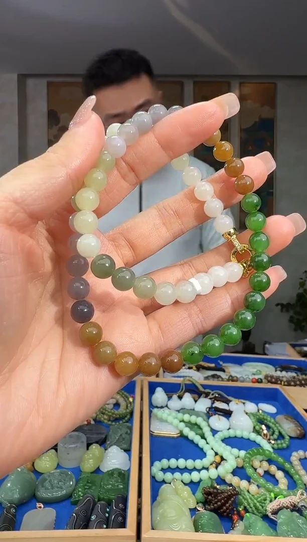 颈饰未镶嵌和田玉拍一发一