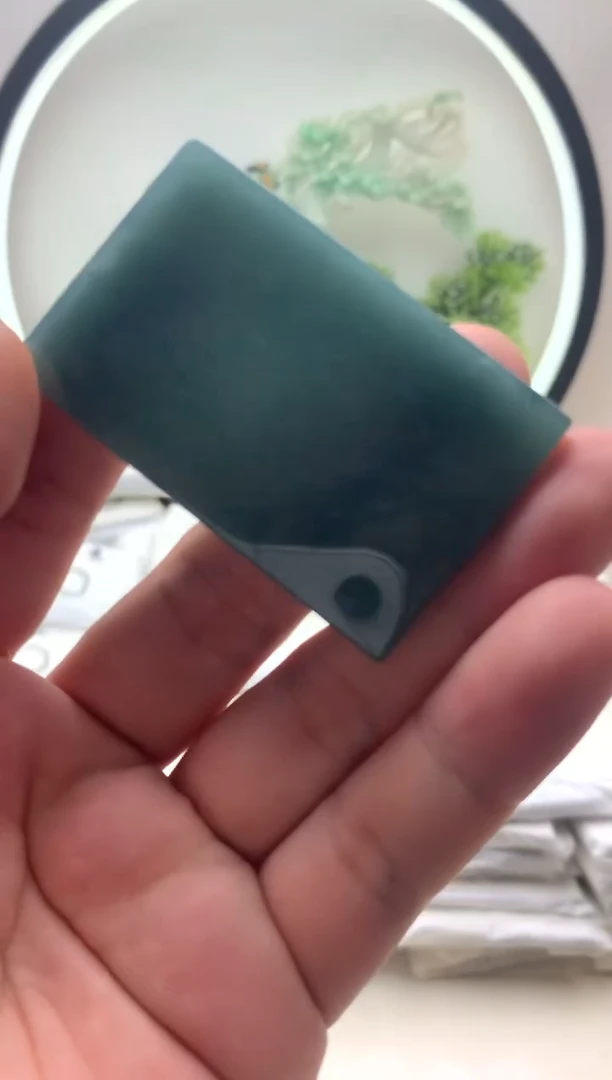 颈饰未镶嵌翡翠无事牌