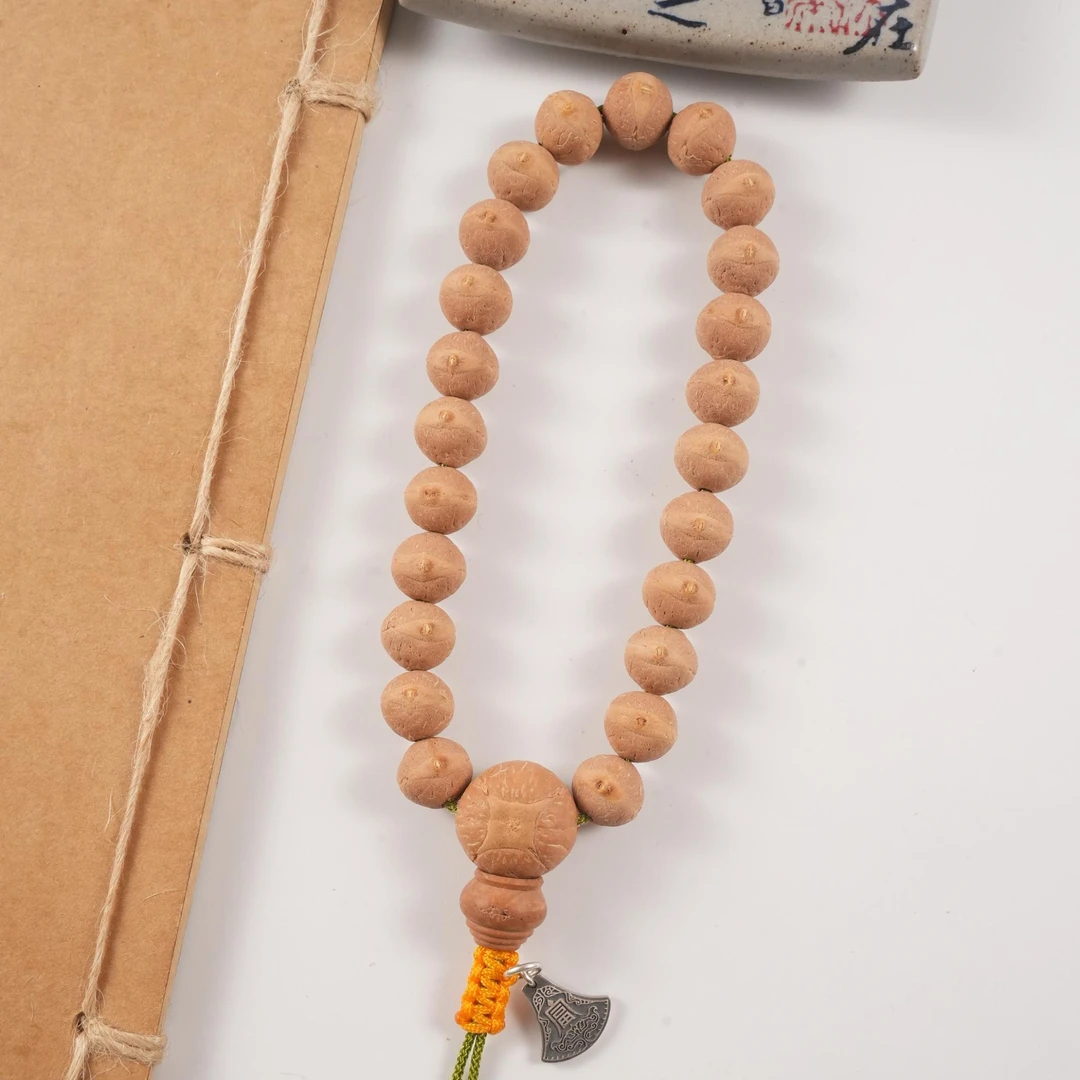 【龍十五】 小尺寸实心籽 粉红皮 油性密度到顶 籽型规整 凤眼菩提