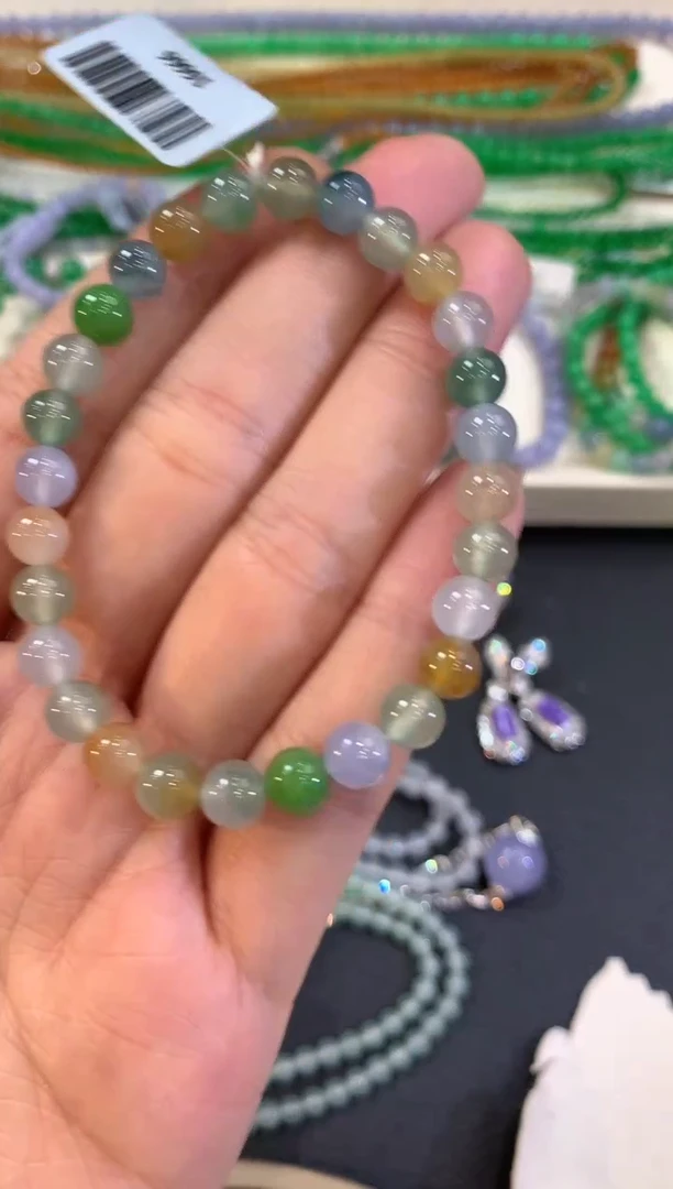 未镶嵌手串翡翠q159