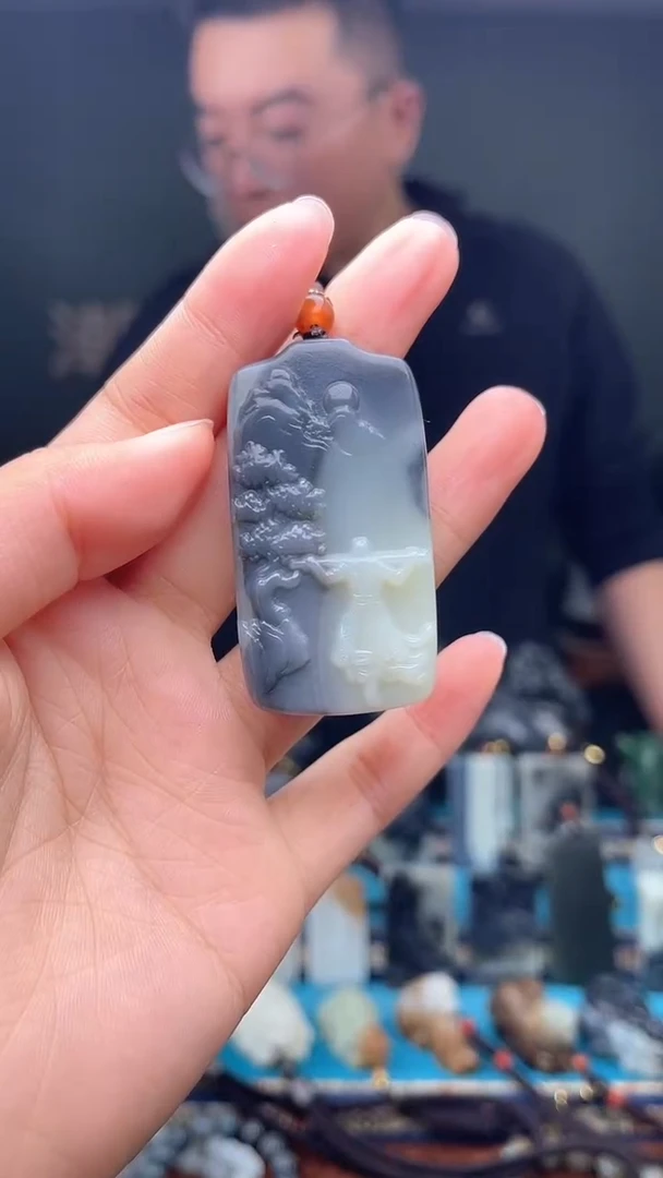 未镶嵌和田玉挂件1