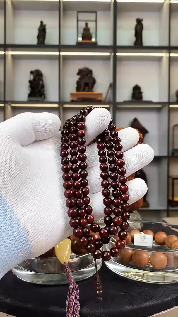 手串/手链小叶紫檀小*0.8*108一条