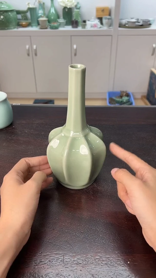 龙泉云间青瓷小米茶器