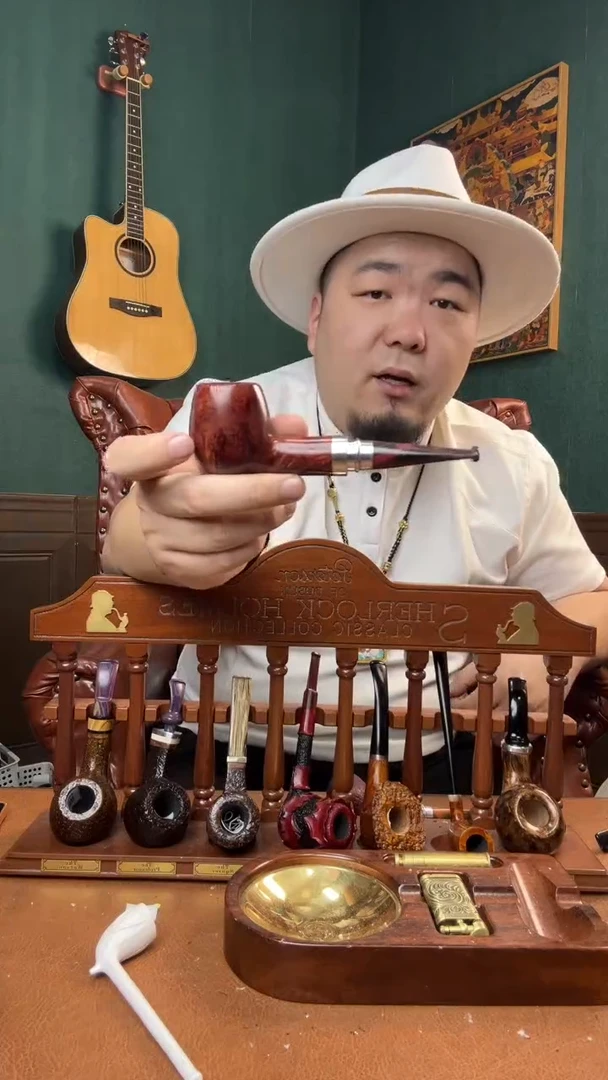 石楠木木雕款意大利进口石楠木烟斗