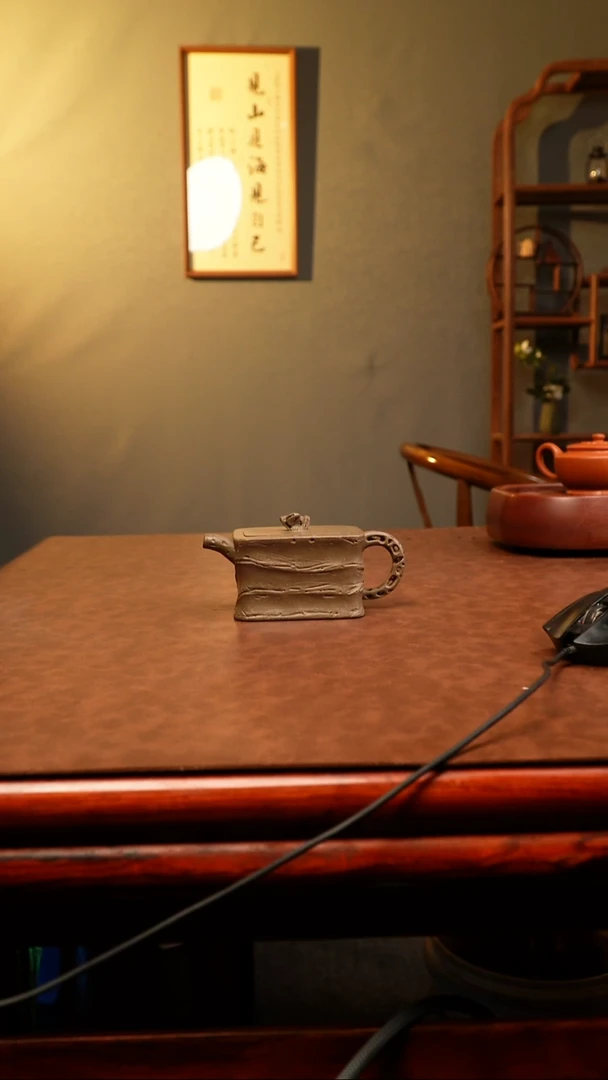 茶壶紫砂AA18360余健-观山段泥-250cc全手