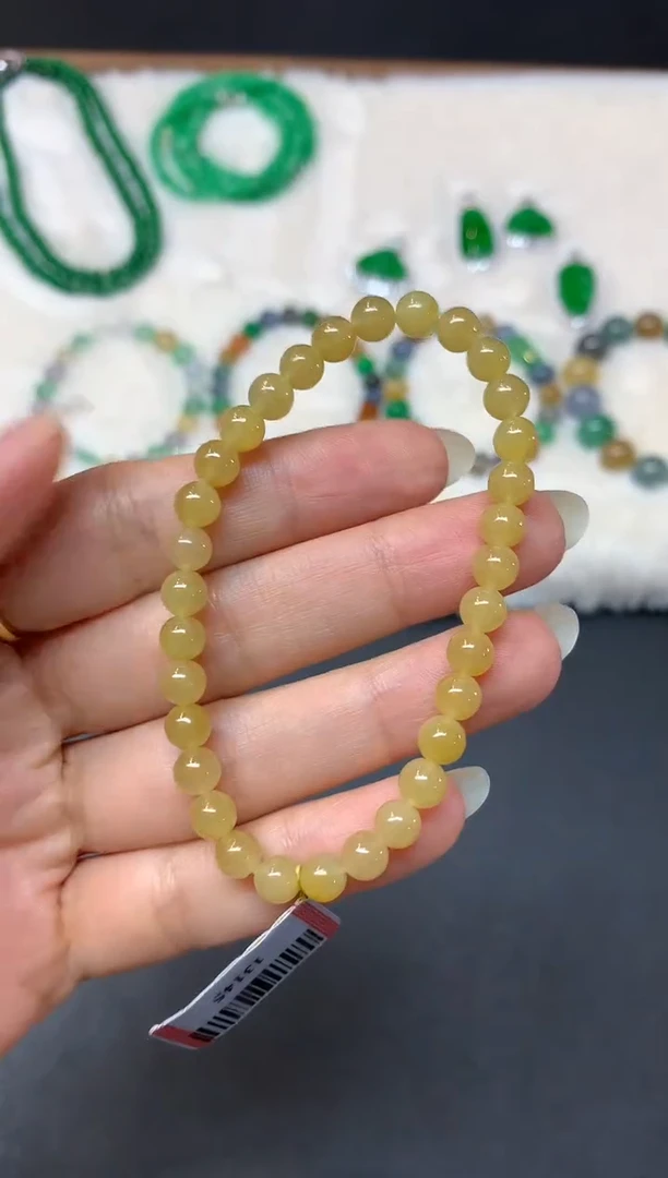 未镶嵌手串翡翠W332|2800