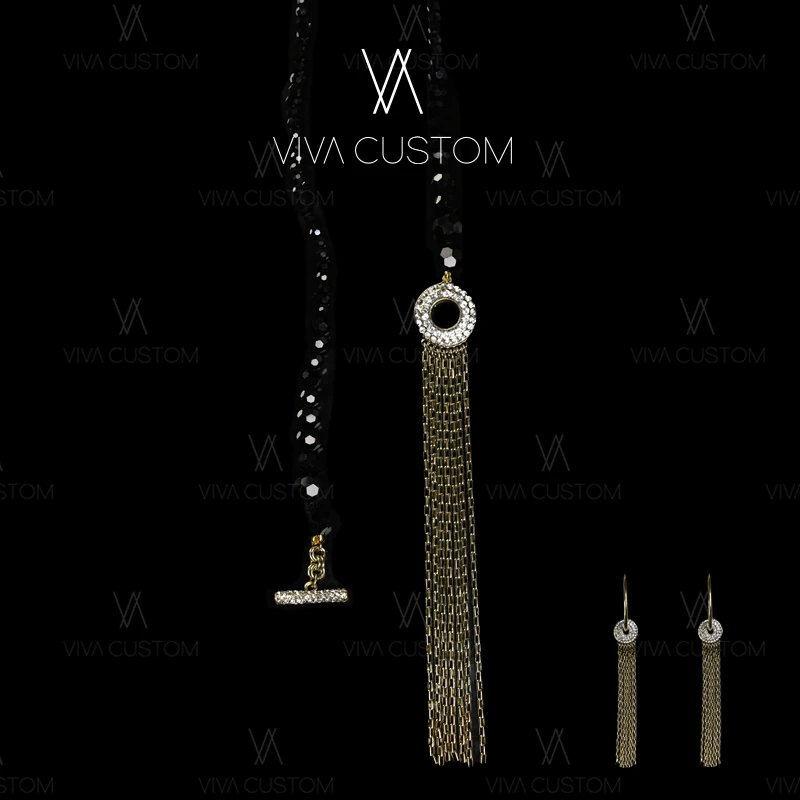 （精工系列）轻奢风高贵典雅流苏套装