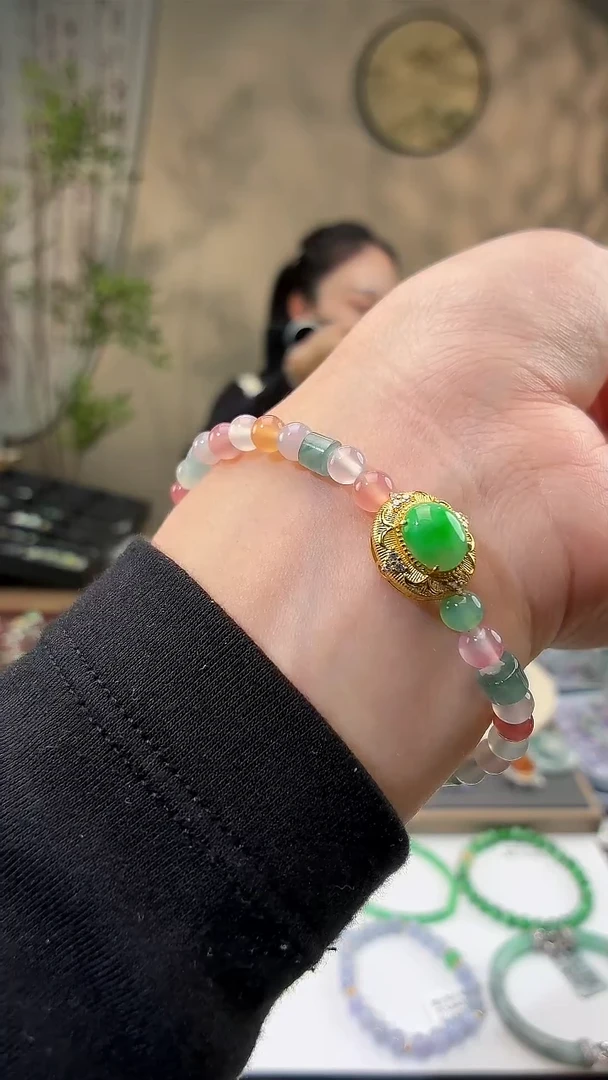 吊坠(不含链)未镶嵌翡翠手串