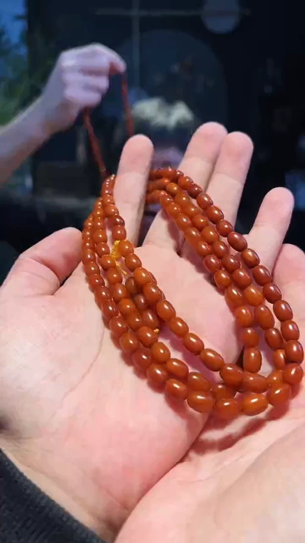 【闪购商品】蜜蜡手串未镶嵌小枣单圈