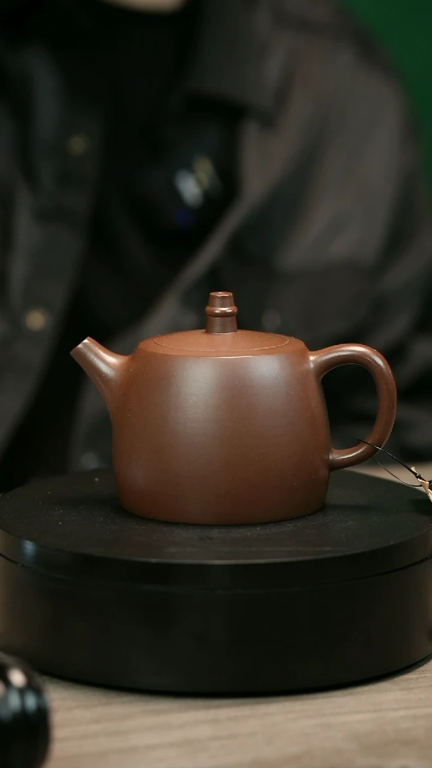 茶壶紫砂福*H2219赵信军底槽青光素汗铎