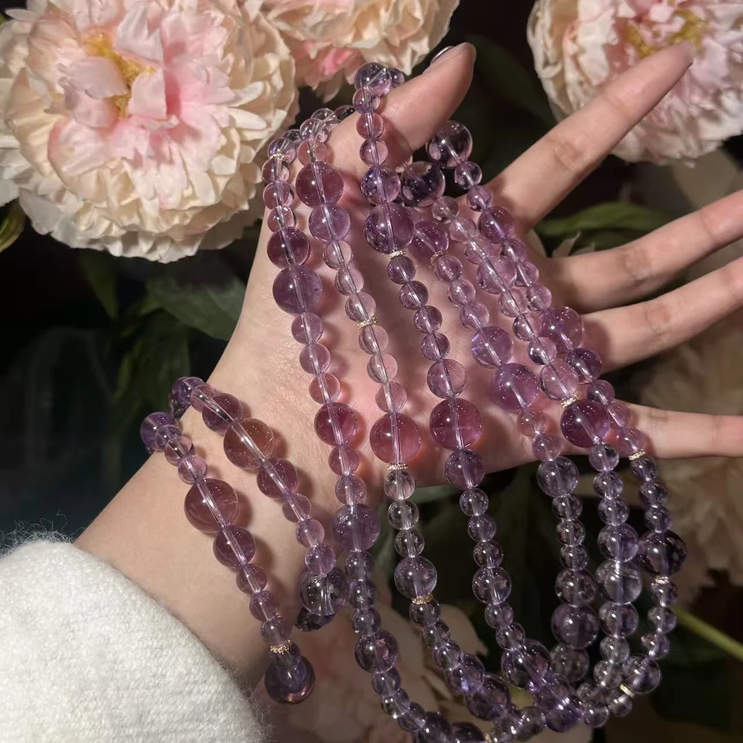 Z15天然紫水晶手串 多样性发其一