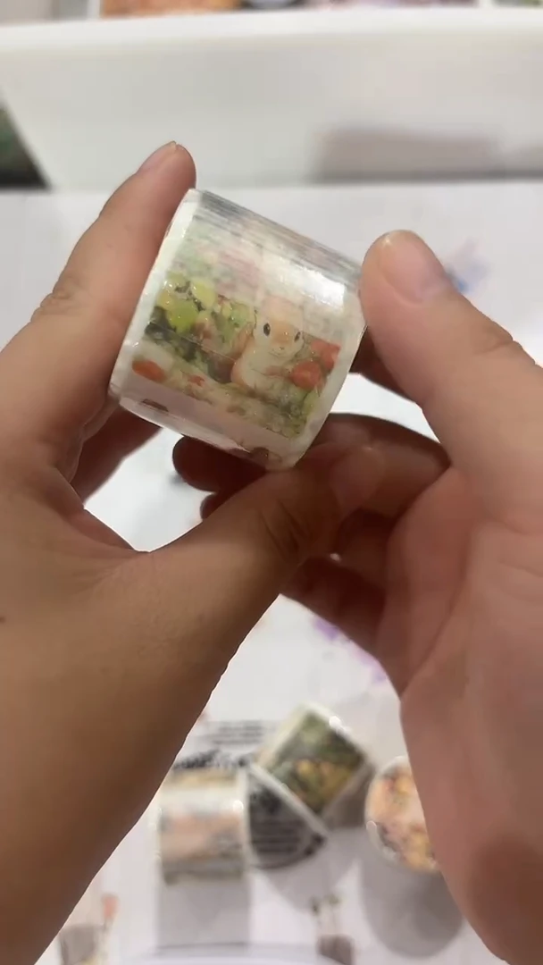 24-76 小动物胶带 6卷