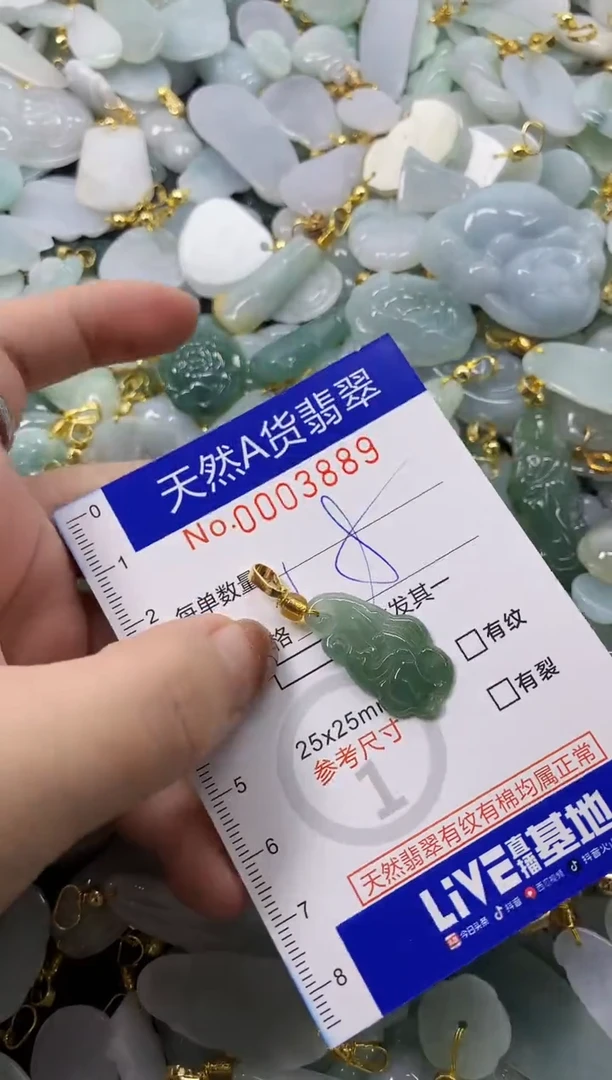 颈饰未镶嵌翡翠天然A货翡翠