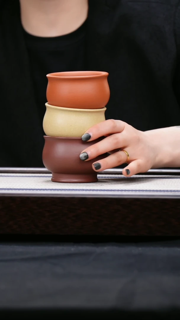 【闪购商品】紫砂茶壶将军杯  套组  三个