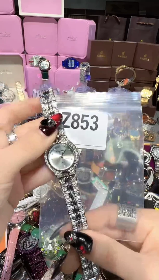 石英机芯不锈钢不锈钢直播定闪专用