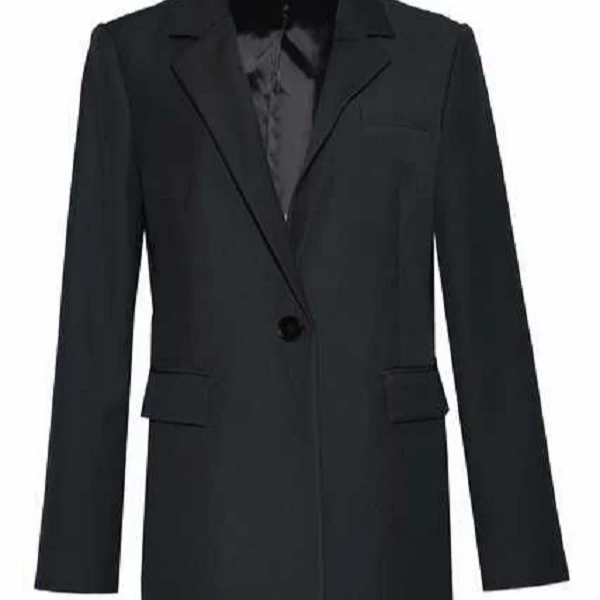 【诗语专属】高级感西服商务风设计感直筒西装外套Y423300537