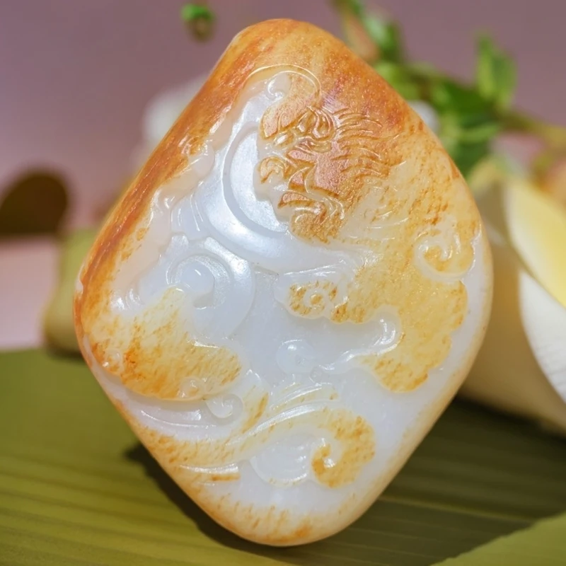 和田玉未镶嵌吊坠(不含链)