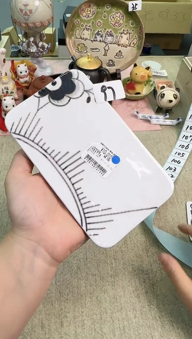 瓷片辰辰的瓷器好看到爆