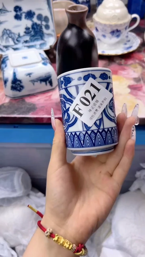 瓷片锦***心  F021