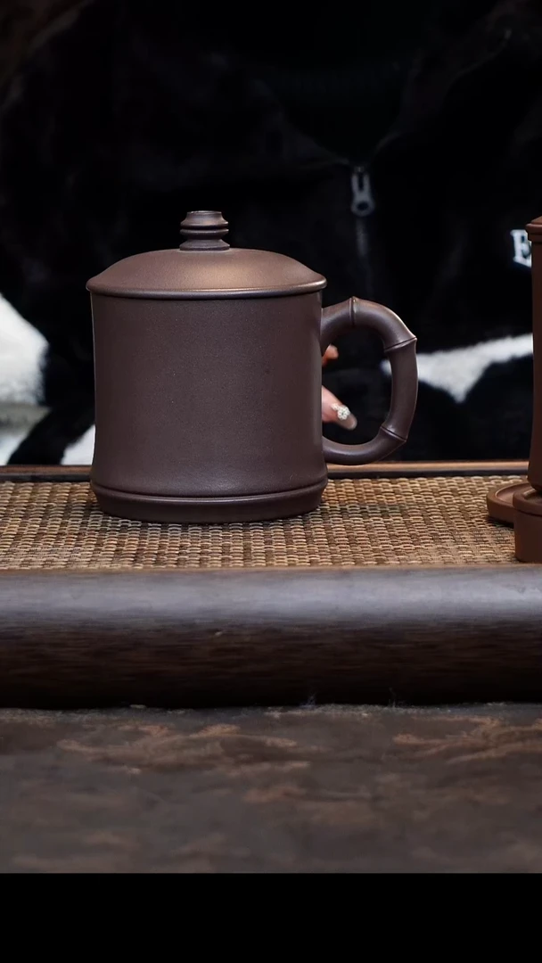 【闪购商品】紫砂茶杯天青竹节