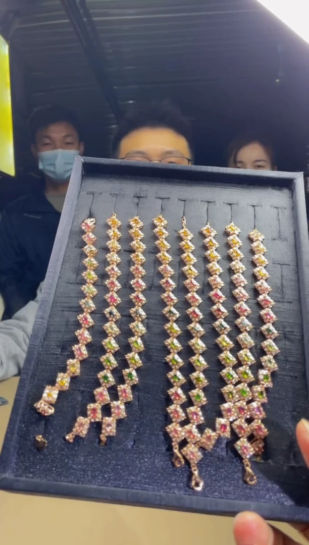 【闪购商品】碧玺颈饰未镶嵌多样性发货只发一件3359