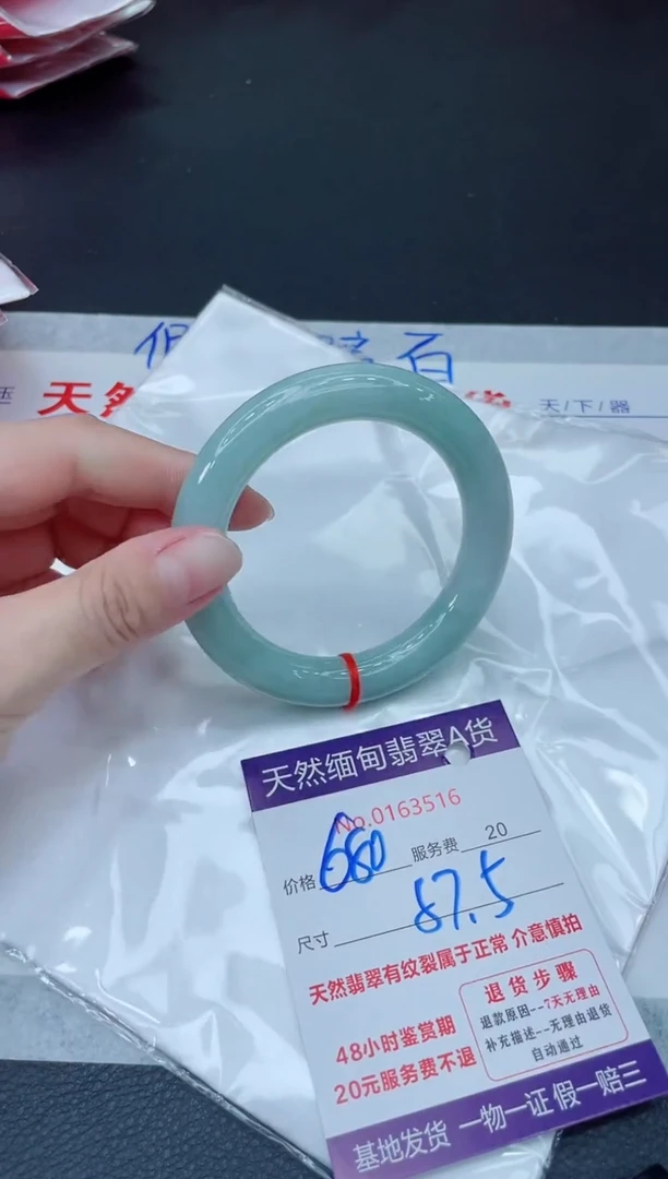 未镶嵌手镯翡翠680.000