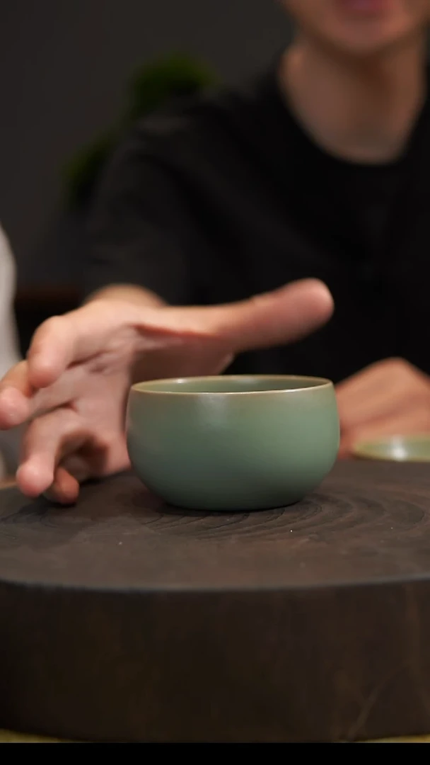杯子禅定杯 汝州原产地  原矿老釉