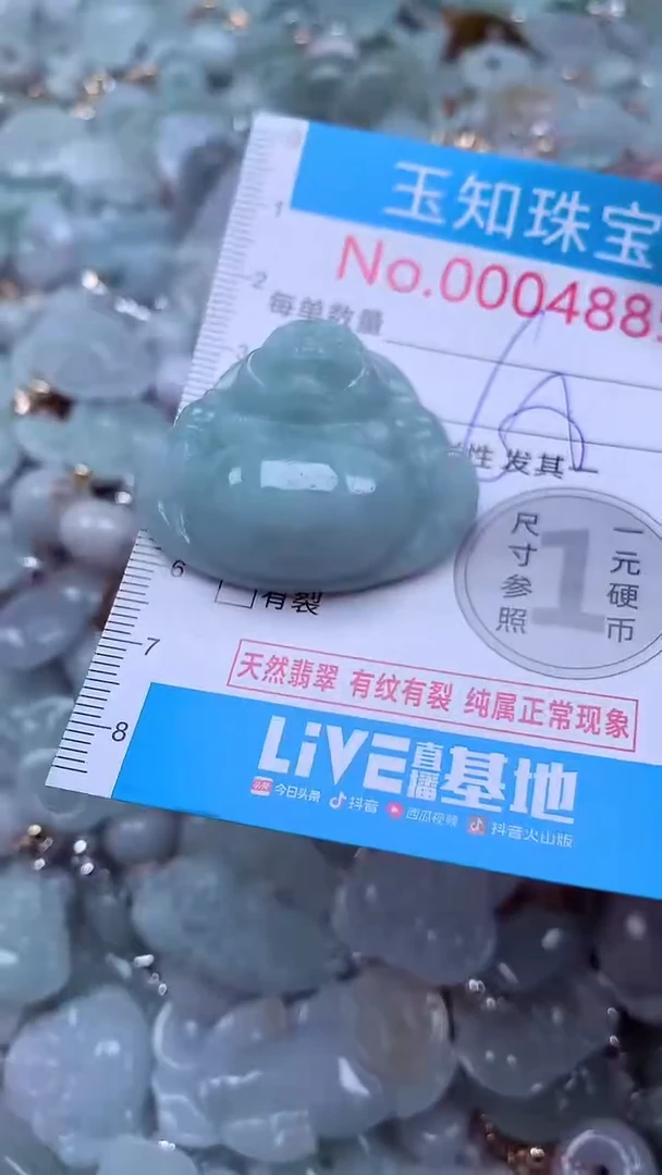 吊坠(不含链)未镶嵌翡翠4885