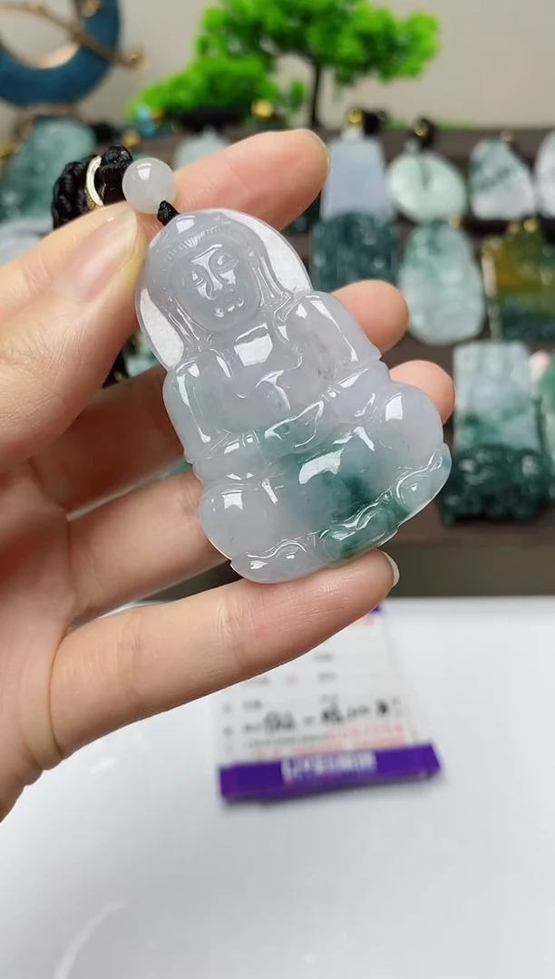 翡翠未镶嵌颈饰