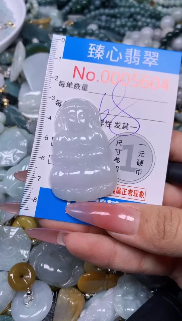 【闪购商品】翡翠颈饰未镶嵌含绳0005604