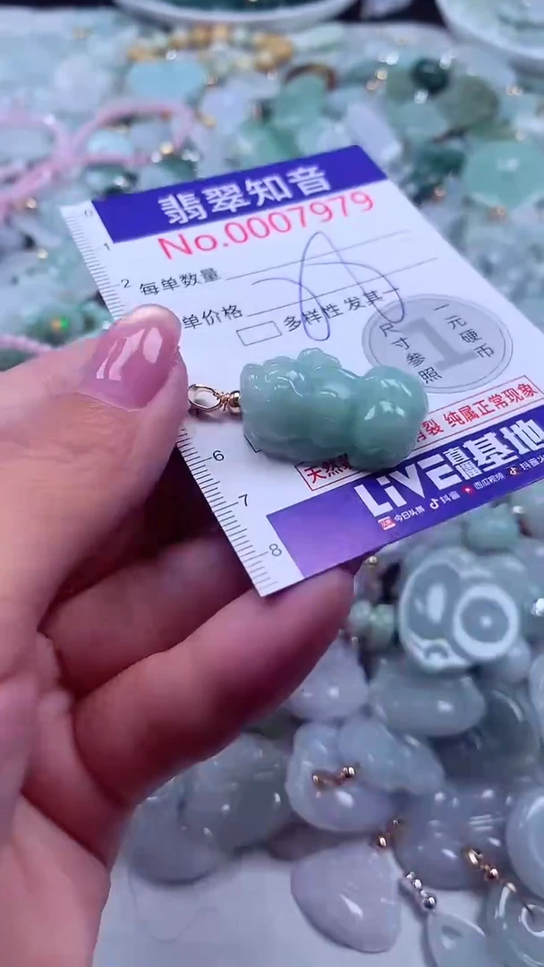 颈饰未镶嵌翡翠7979
